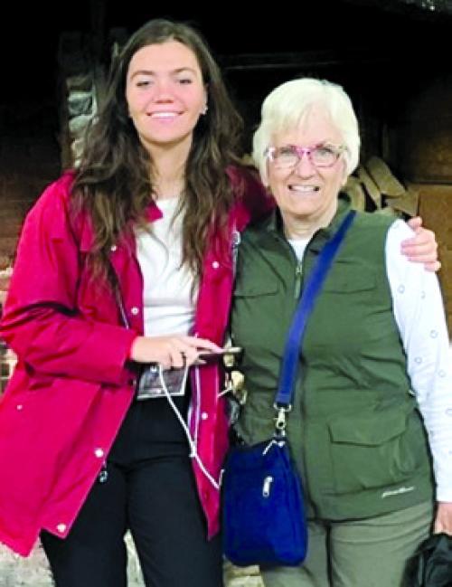 Carolyn Caflisch and Marion Groberg.