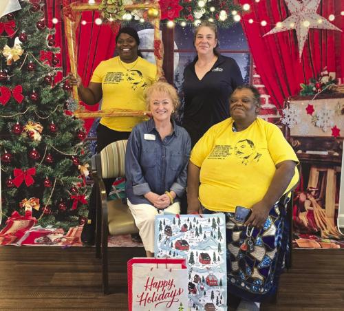 Juneteenth Committee Donates to Nursing Home