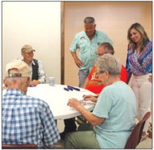 Seniors Enjoy Games, Lunch Sponsored By Hahn Construction
