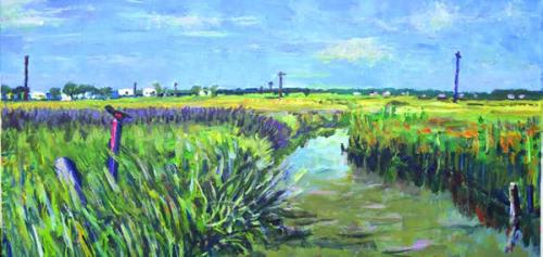 Painting the Charms of Schulenburg in New Exhibit