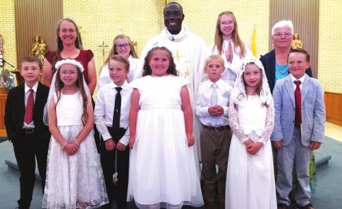 First Communion for Hostyn, Plum Youth