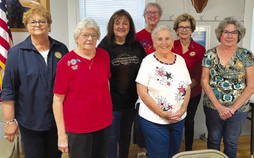 Shelby American Legion Auxiliary Officers Installed