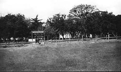 Pictured above is the Round Top Schützen Verein Hall circa 1890. Pictured below is how it looks today.