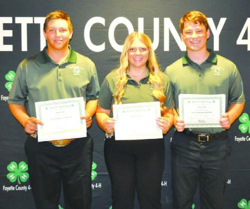 Fayette County 4-H Banquet Held at Historic Casino Hall