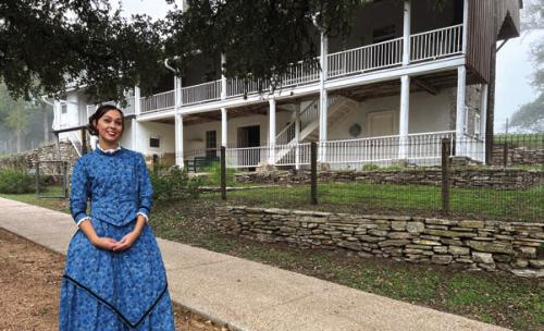 “Spring Break is the perfect opportunity to explore what the historic sites have to offer” says sites Educator Jenny Townzen, above.