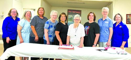 VFW Auxiliary Elects Officers, Loyalty Day Celebrated