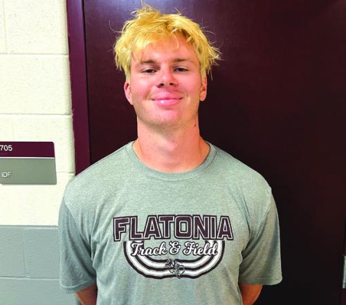 Flatonia baseball player Henri Vincik. Photo by Jeff Wick