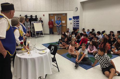 Missing Man Ceremony Held at Schulenburg Elementary
