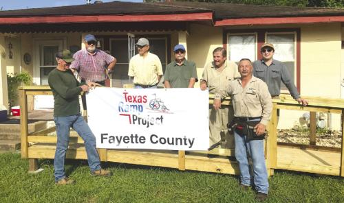 Texas Ramp Builds in Schulenburg