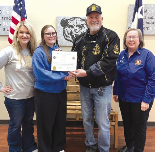Lamson Earns VFW Voice of Democracy Award