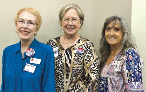 Karen Fitch, Chris Morrison, and Melanie Mica