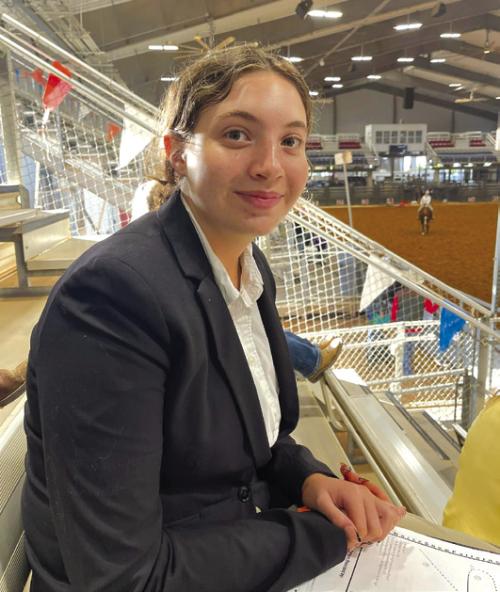 Eindorf Places In 4-H Horse Judging
