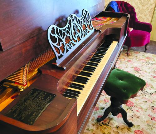 Knabe Grand Piano at Historic Faison House, La Grange.