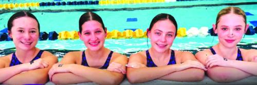 LG Swim Relay 13th at State