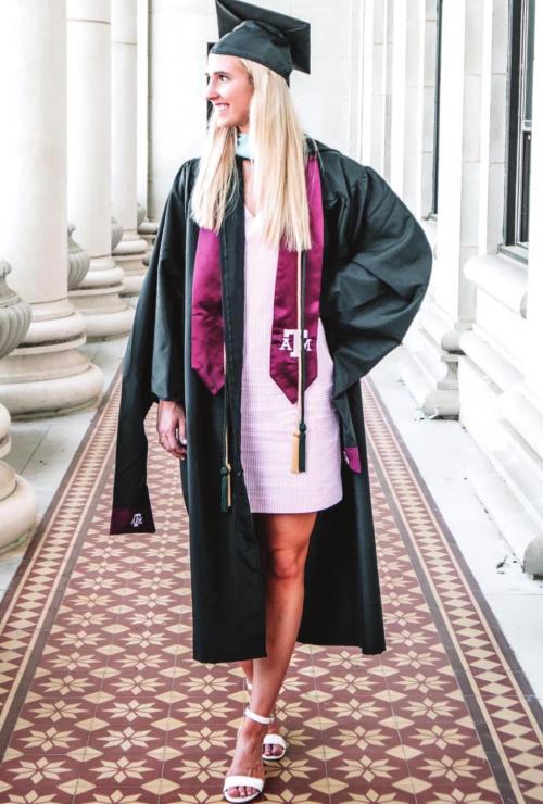 Fritsch Earns Masters From A&M