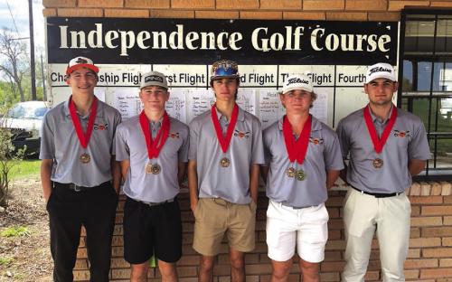 Shorthorn Golfers Third in Tourney