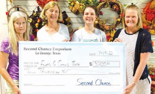 Second Chance Donates to FCCT