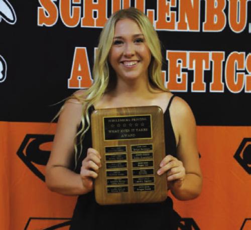 Schulenburg Athletic Banquet Winners