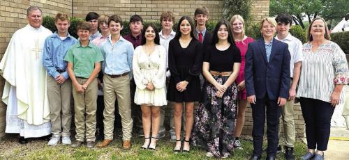 Students Attend Chrism Mass
