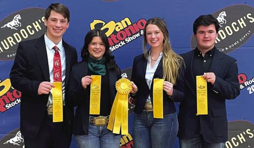Fayette Co. 4-H Competes In San Antonio Judging