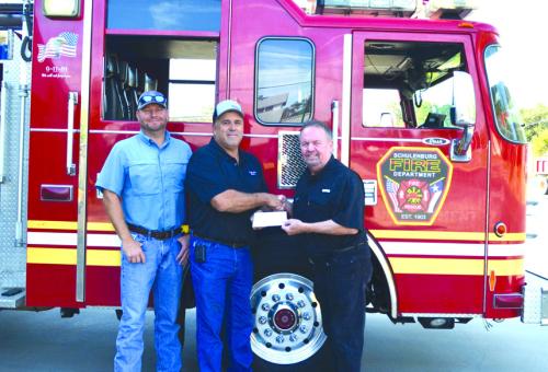 Schulenburg VFD Receives Donation