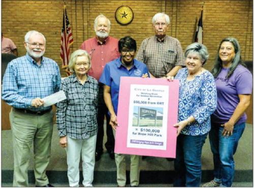 Hope Hill Park Donation