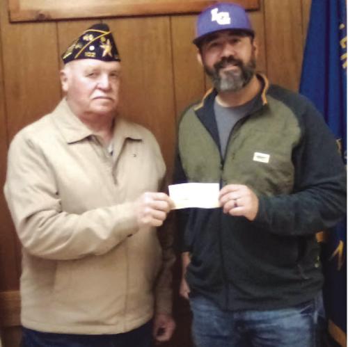 Legion Donates to Little League