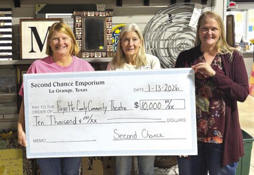 Second Chance Donates to Local Non-Profits