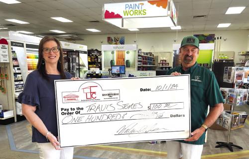 Stokes Wins $100 Football Jackpot