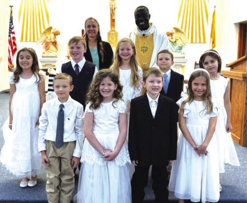 First Communion for Plum/Hostyn Youth