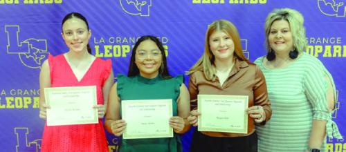 Fair Queens Awarded Scholarships