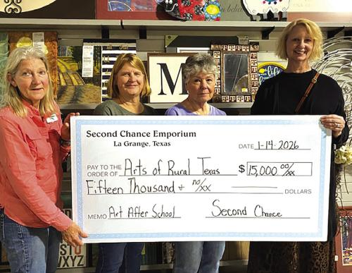 Second Chance Donates $15,000 to Fund Art After School Program