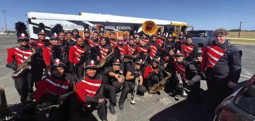 SHS Competes Well at Brazos Valley Marching Festival