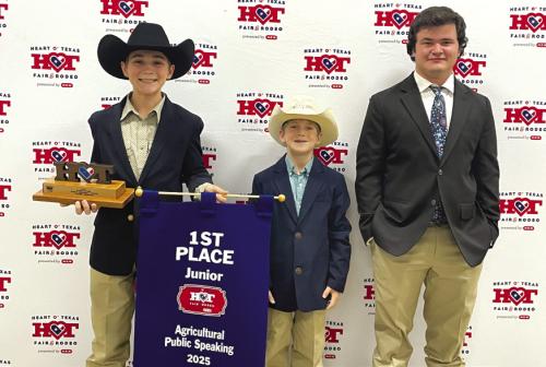 4-H Members Compete at HOT Livestock Show