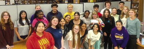 Leo Club Hears About Second Chance Emporium