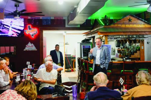 Congressman Cloud Visits La Grange