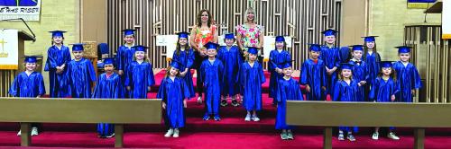 Mt. Calvary Preschool Graduates of 2024
