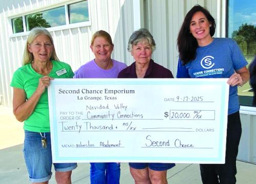 Second Chance Donates to NVCC