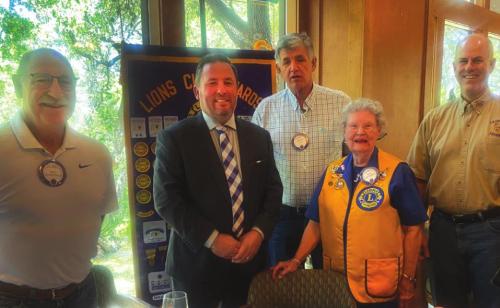 LGISD Superintendent Addresses Noon Lions