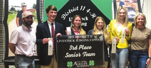 Fayette County 4-H Competes in Livestock Judging Contest
