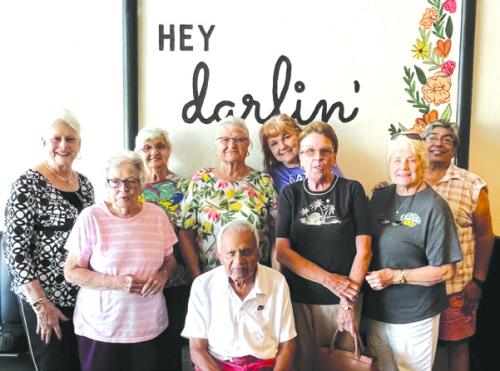 Seniors Enjoy Movie in Flatonia