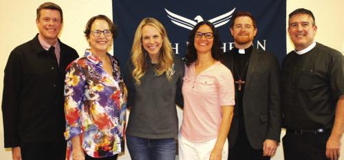 The Lutheran Writers Roundup Up held last Friday at FLHS included speakers: Rev. Michael Newman, Martha Van Buskirk, Christina Hergenrader, Ruth Meyer, Pastor Dustin Beck, Pastor Bryan Wolfmueller.