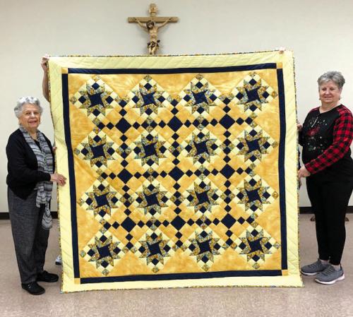Pictured from left: Joyce Pavlicek and Debbie Novosad.