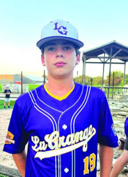 The Members of the 2024 Texas East Champion La Grange Intermediate All-Stars