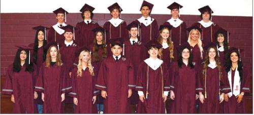 The Fayetteville graduating Class of 2025.