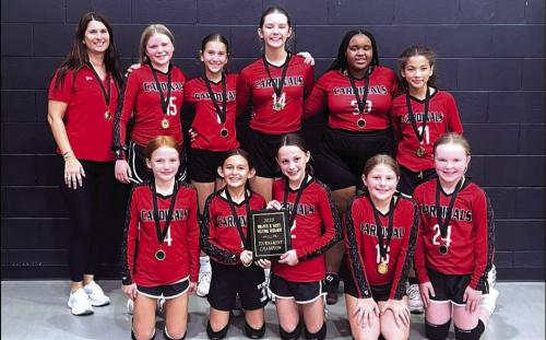St. Rose Volleyball Team Wins Tourney