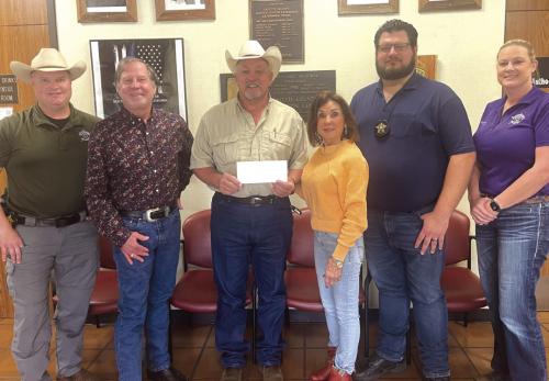Polka Lovers Club of Texas Museum Donates to Deputy Santa Program