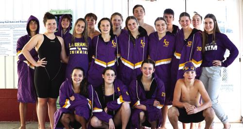 LHS Swim Team Does Well at El Campo Meet
