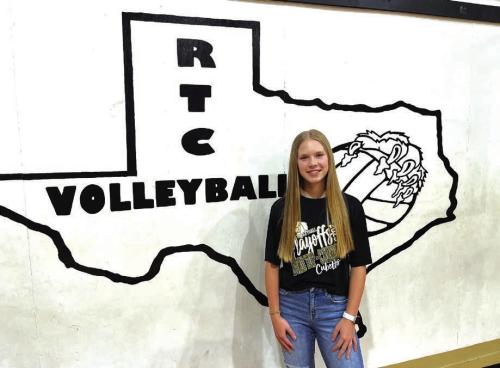 RT-C Freshman Markwardt Tallies a Triple-Double in First Varsity Match
