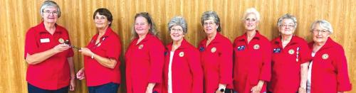 American Legion Auxiliary Officers Installed